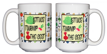 Lettuce Turnip the Beet - Funny Coffee Mug Humor for Musicians