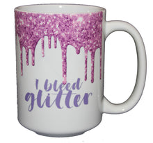 SECOND STRING I Bleed Glitter - Funny Coffee Mug for Crafters