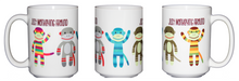 Just Monkeying Around - Sock Monkey Gift - Cute Sweet Coffee Mug