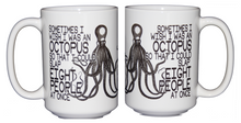 Slapping Octopus - 8 Hands Coffee Mug - Larger 15oz Size