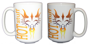 Hot Stuff Dragon Coffee Mug - Gift for Her - Larger 15oz Size