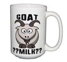 Goat Milk - Funny Farm Animal Coffee Mug - Larger 15oz Size