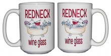 Redneck Wine Glass - Funny Hippo Hippopotamus Coffee Mug - Mothers Day Gift for Mom