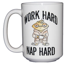 Work Hard - Nap Hard - Puppy Dog Love Adorable Funny Coffee Mug