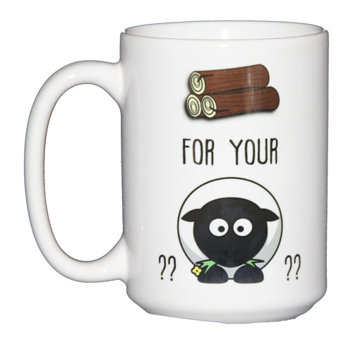 Wood For Your Sheep - Settlers of Catan Funny Coffee Mug