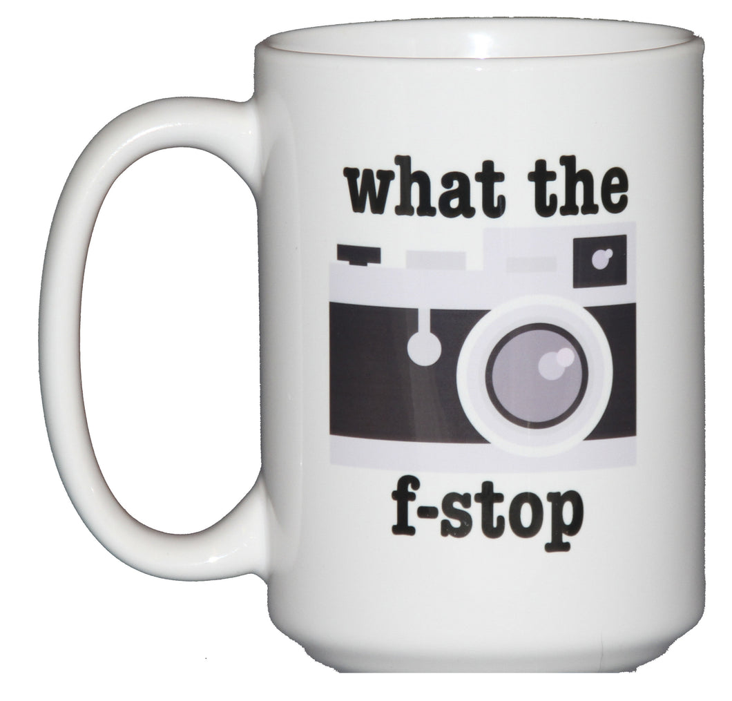 What the F-Stop Coffee Mug for Camera Lovers
