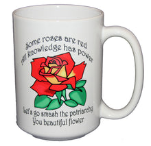 Smash the Patriarchy Poem - Inspirational Girl Power Coffee Mug - Larger 15oz Size