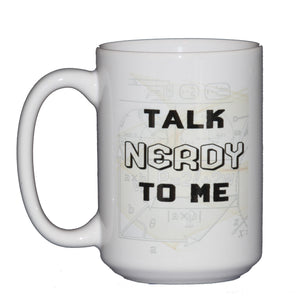 Talk Nerdy To Me - Math Humor Coffee Mug